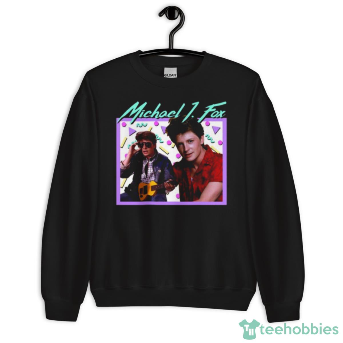 80s Michael J Fox Teen Wolf Shirt - Unisex Crewneck Sweatshirt