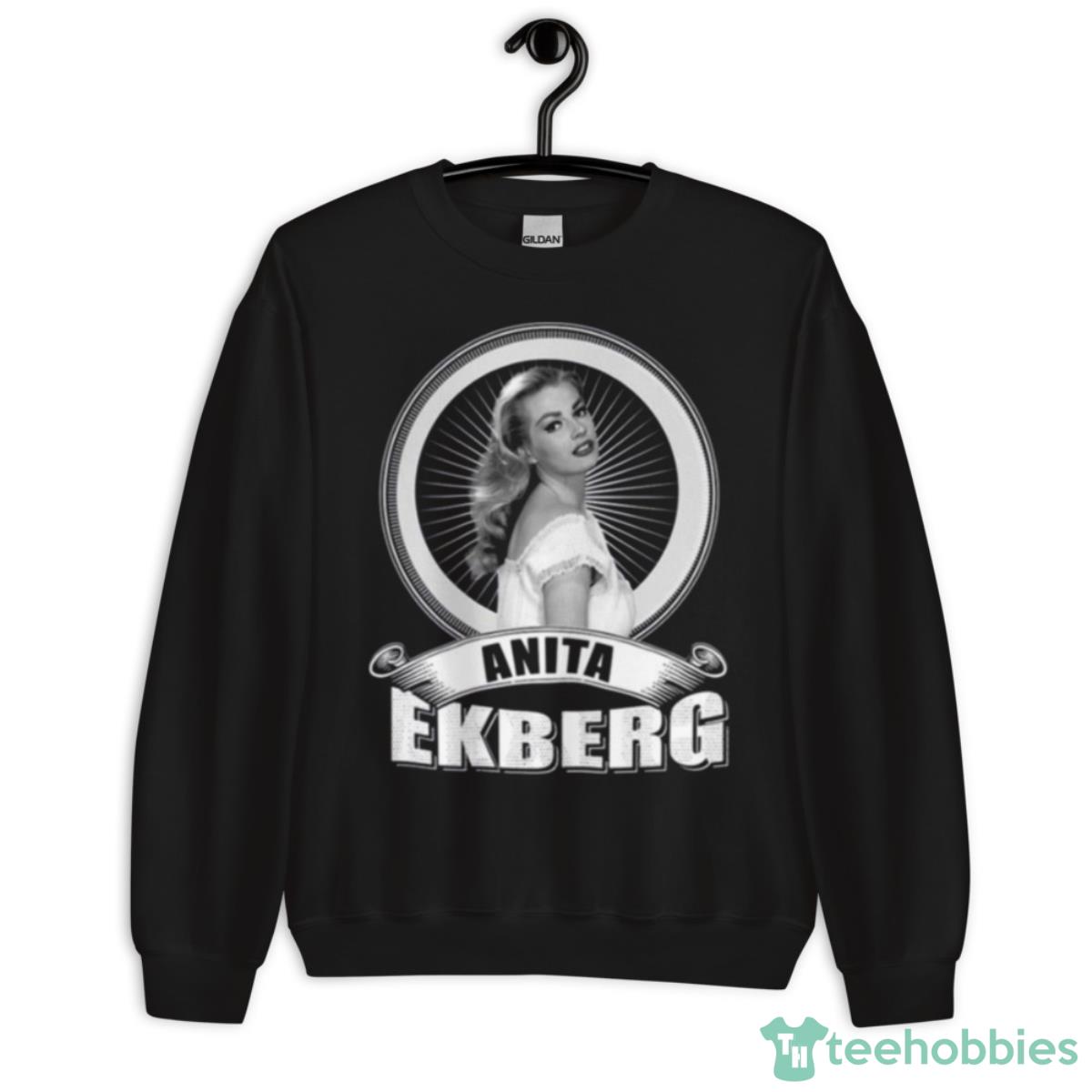 90s Actress Vintage Anita Ekberg Shirt - Unisex Crewneck Sweatshirt