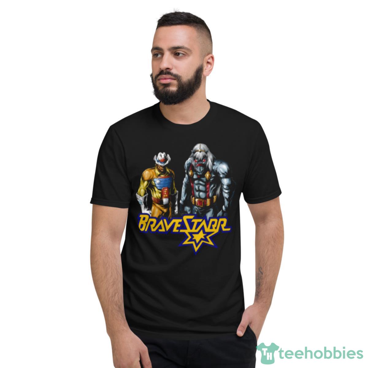 90s Hero Cartoon Bravestarr Shirt - Short Sleeve T-Shirt