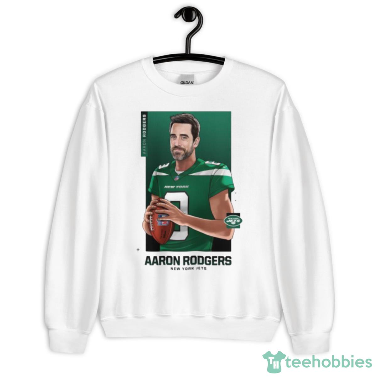 Aaron Rodgers Welcome To New York Jets Shirt - Unisex Heavy Blend Crewneck Sweatshirt