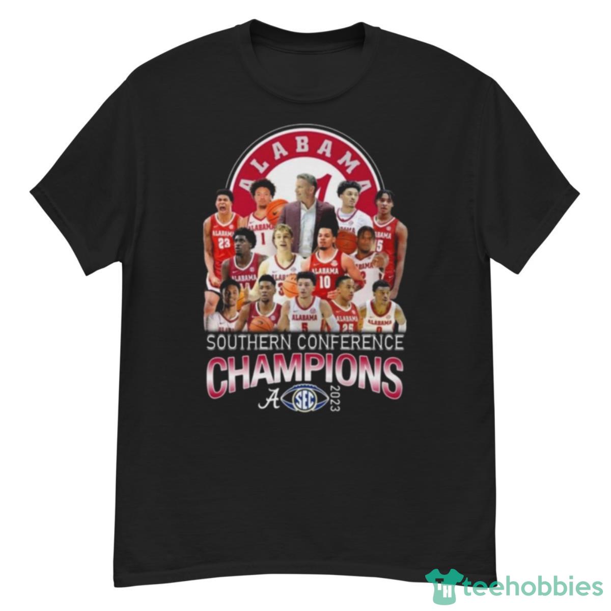 Alabama Crimson Tide Southern Conference Champions Sec 2023 Basketball Shirt Product Photo 1