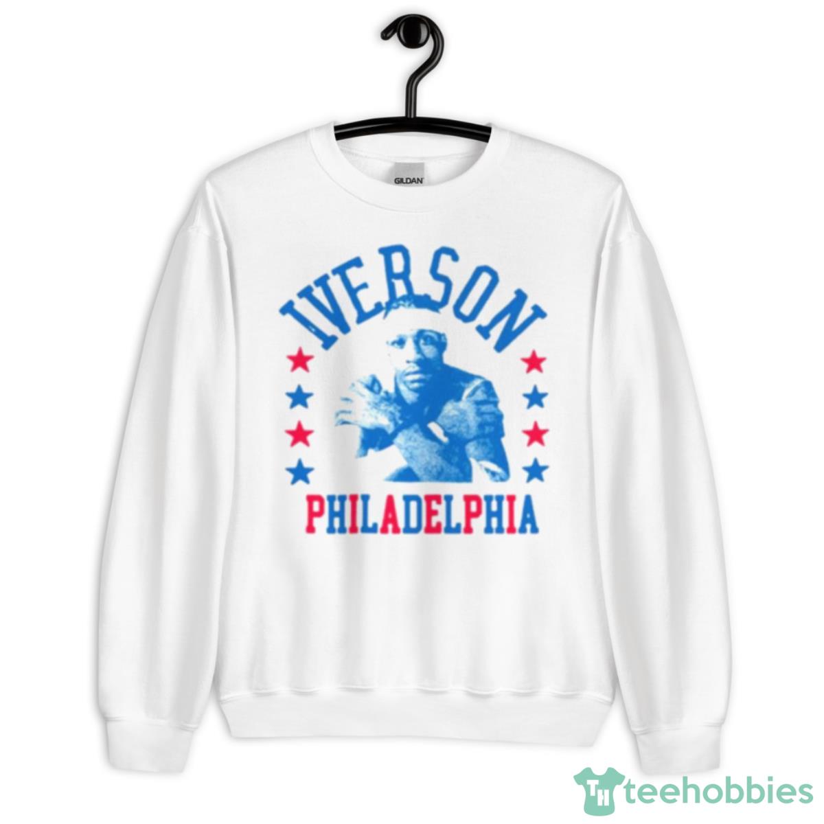 Allen Iverson Philadelphia 76ers Shirt - Unisex Heavy Blend Crewneck Sweatshirt