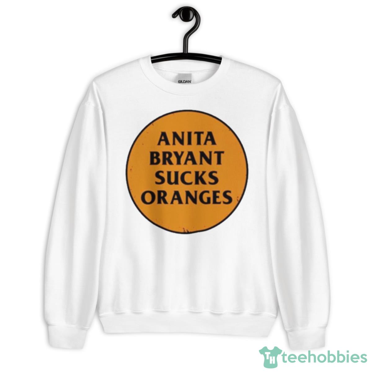 Anita Bryant Sucks Orange Shirt - Unisex Heavy Blend Crewneck Sweatshirt
