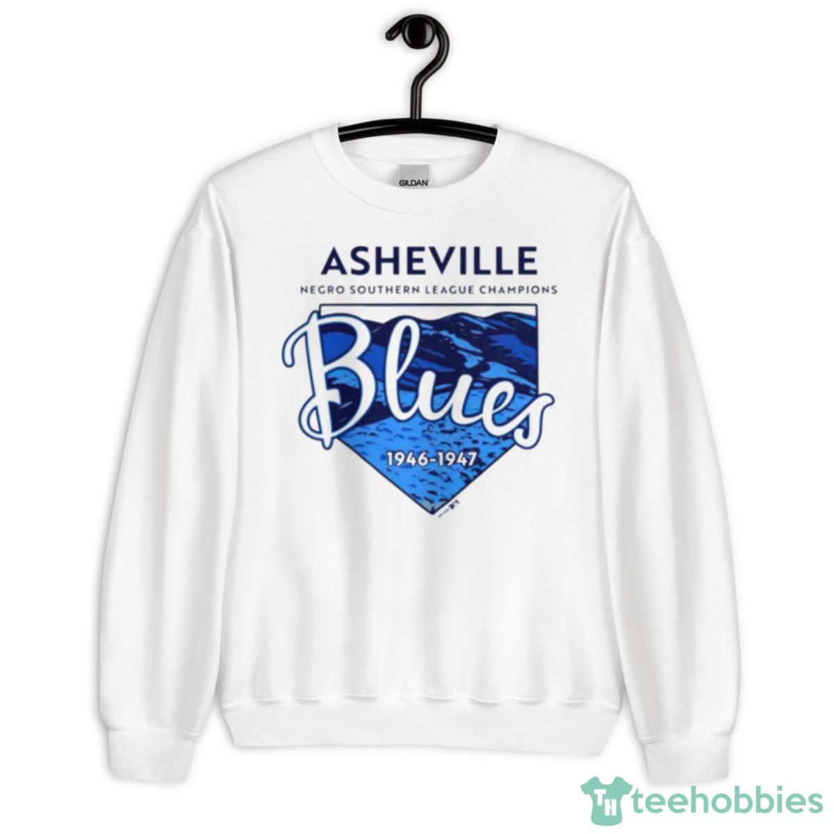 Asheville Blues Negro Southern League Champions Shirt - Unisex Heavy Blend Crewneck Sweatshirt