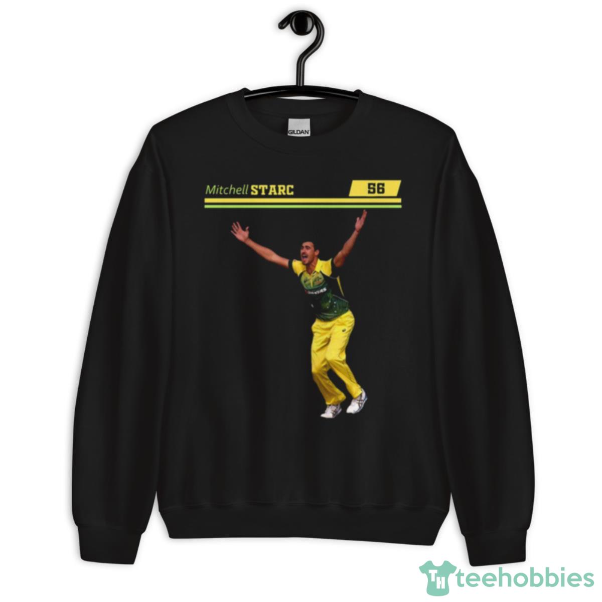 Australian Fast Bowler T20 Bowler Graphic Mitchell Starc Shirt - Unisex Crewneck Sweatshirt