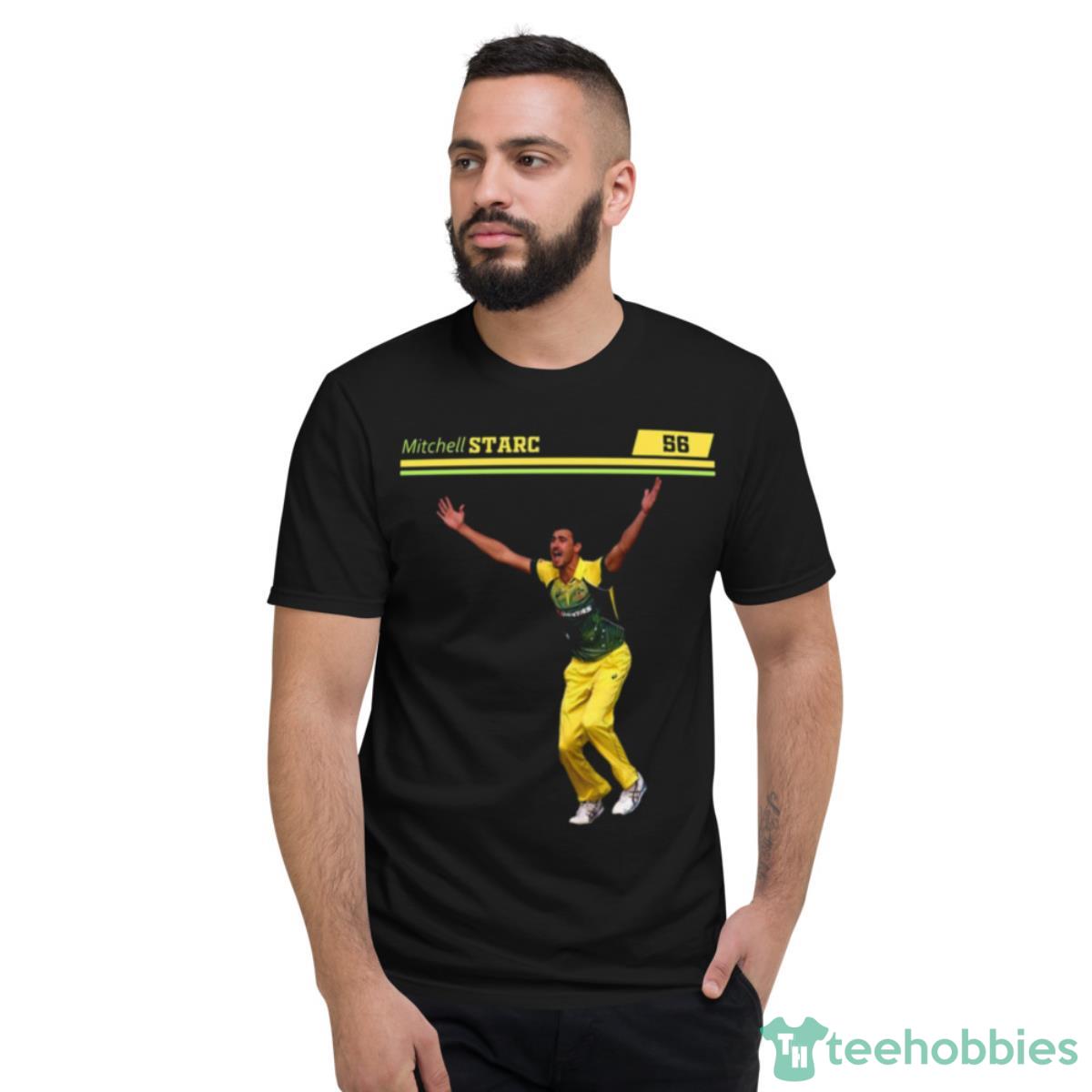 Australian Fast Bowler T20 Bowler Graphic Mitchell Starc Shirt - Short Sleeve T-Shirt