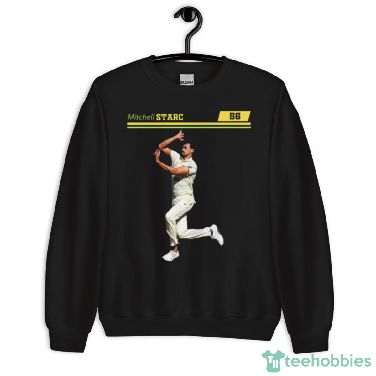 Australian Fast Bowler T20 Bowler Mitchell Starc Shirt - Unisex Crewneck Sweatshirt