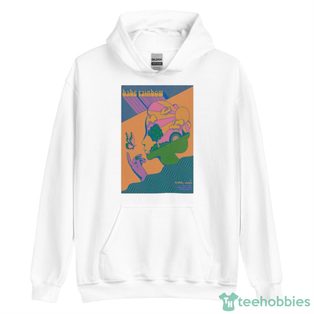 Babe Rainbow May 11 2023 Half Moon Bay CA Poster Shirt - Unisex Heavy Blend Hooded Sweatshirt