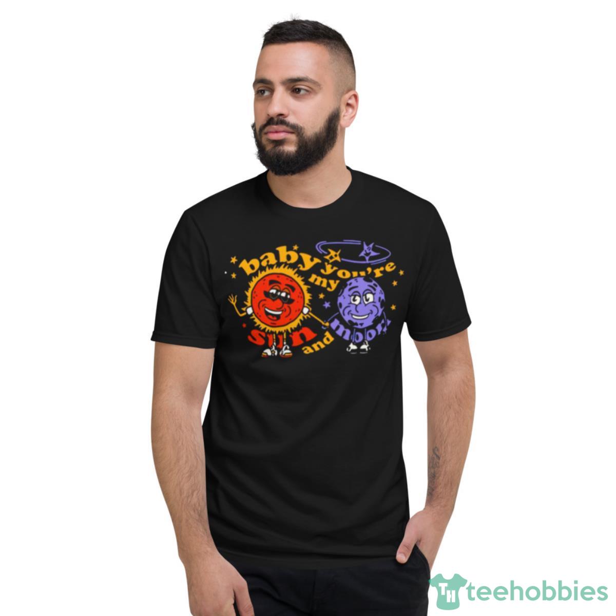 Baby You’re My Sun And Moon Purple Shirt - Short Sleeve T-Shirt