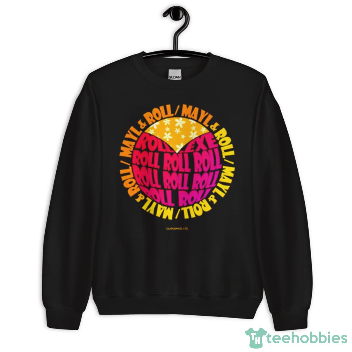 Battle Network Navimark Mayl And Roll Shirt - Unisex Crewneck Sweatshirt