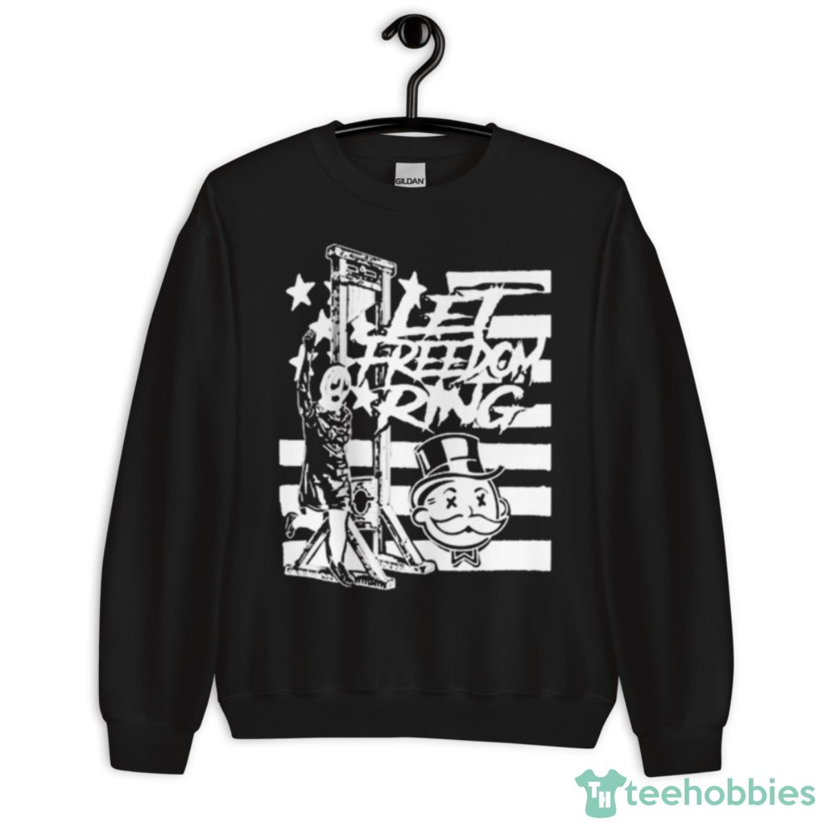 BatwordsMedia Let Freedom Ring Shirt - Unisex Crewneck Sweatshirt