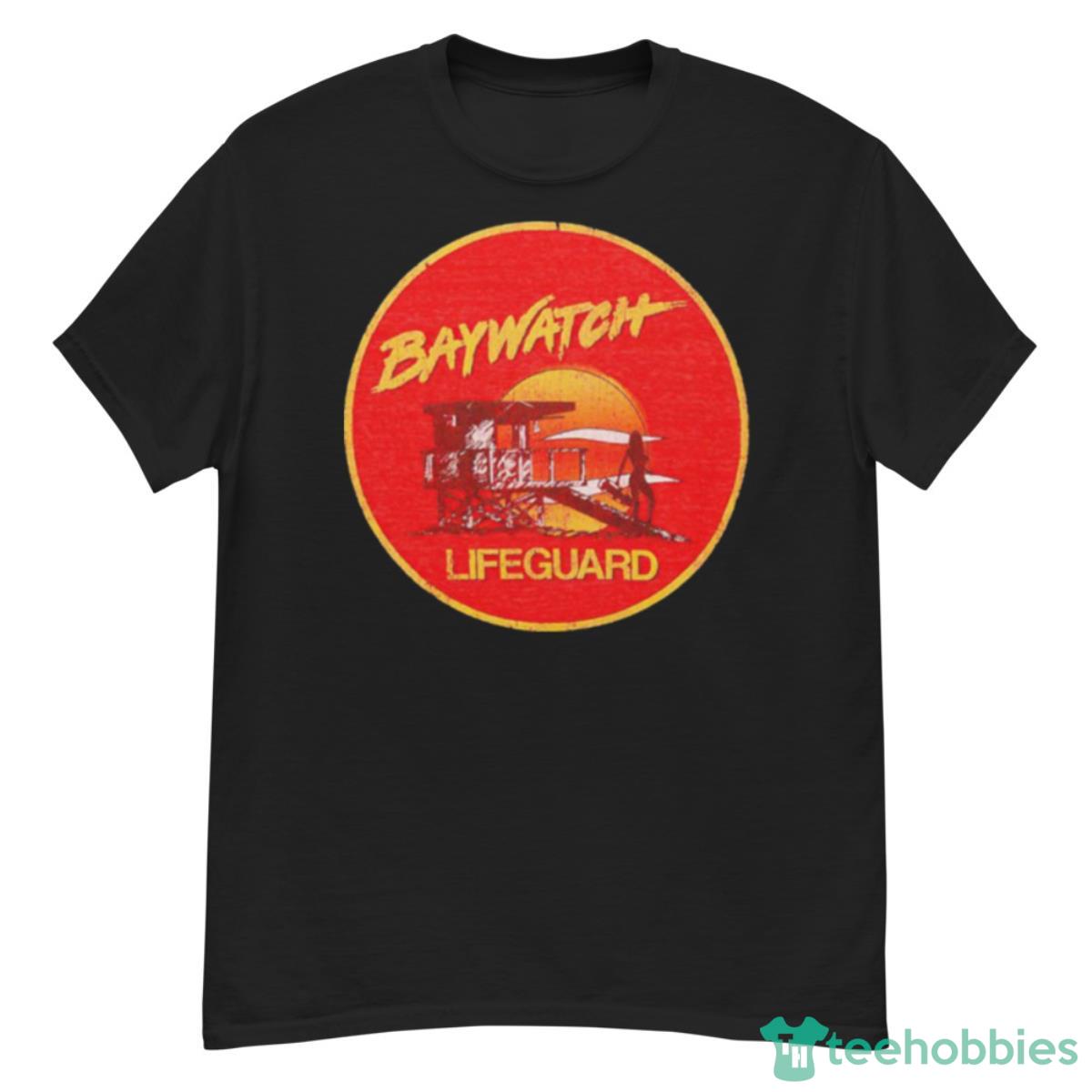 Baywatch Lifeguard Logo Shirt - G500 Men’s Classic T-Shirt