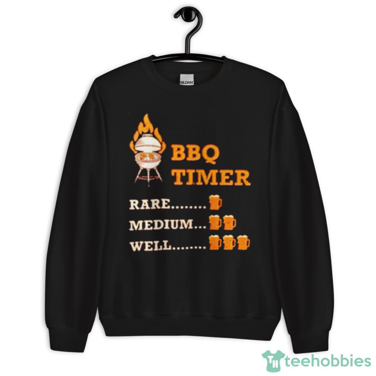 BBQ Timer Rare Medium Well Shirt - Unisex Crewneck Sweatshirt