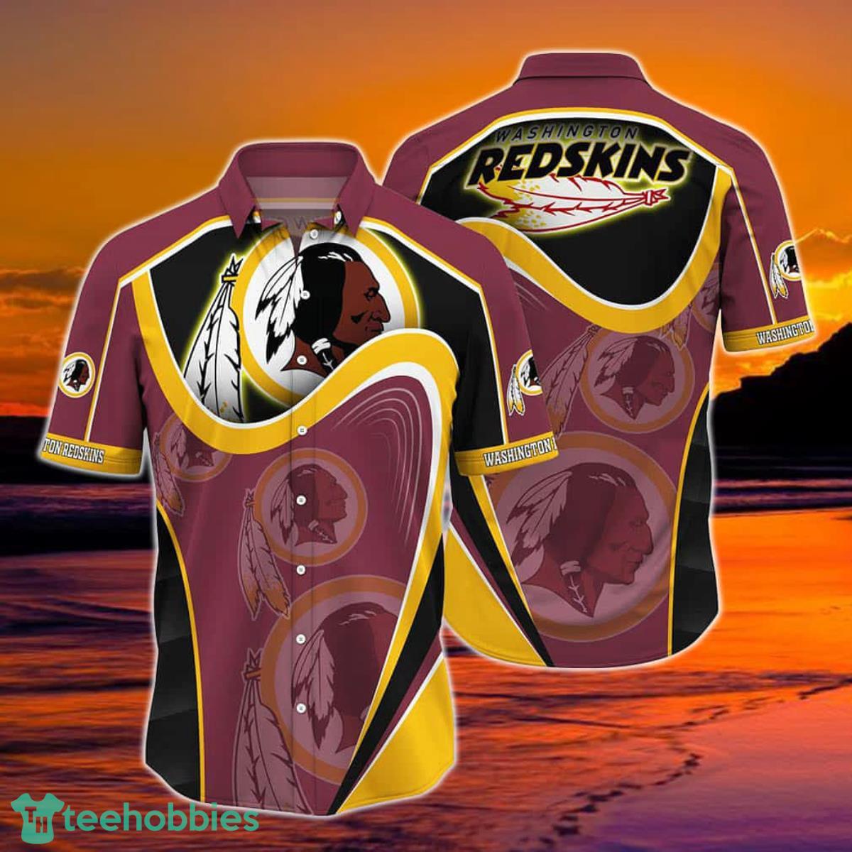 Be the Talk of the Beach with Washington Redskins NFL Hawaiian Shirts - Gift Ideas 2023 Product Photo 1