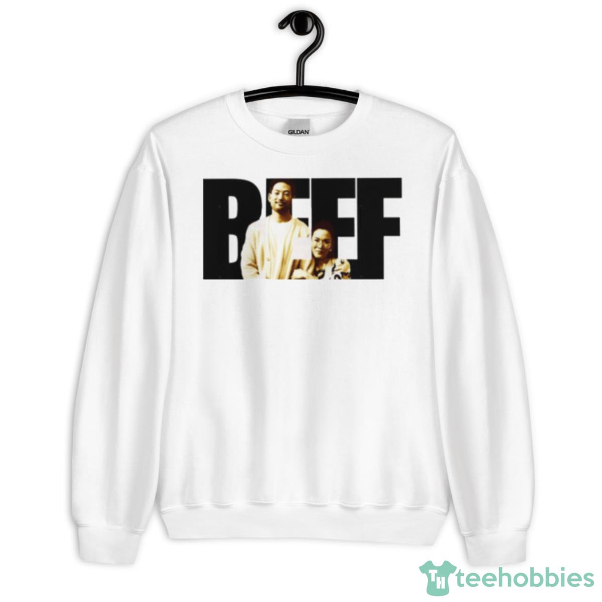 Beef Netflix Series Ali Wong As Amy Lau And Joseph Lee As George Nakai Shirt - Unisex Heavy Blend Crewneck Sweatshirt