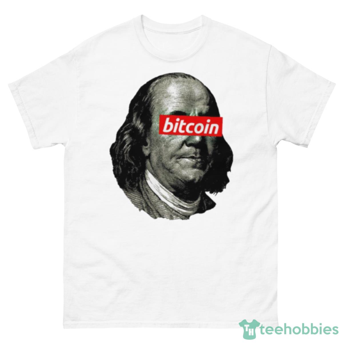Benjamin Franklin Bitcoin Shirt - 500 Men’s Classic Tee Gildan