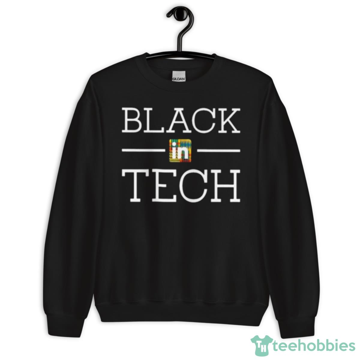 Black In Tech 2023 Shirt - Unisex Crewneck Sweatshirt