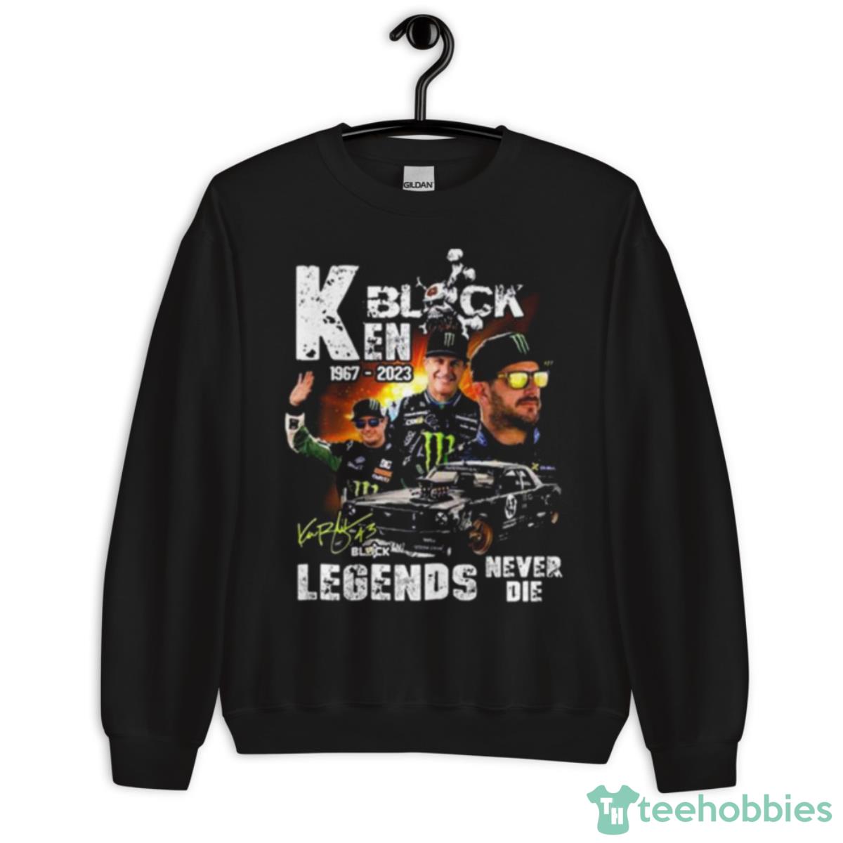 Black Ken 1967 2023 Legends Never Die Signature Shirt - Unisex Crewneck Sweatshirt