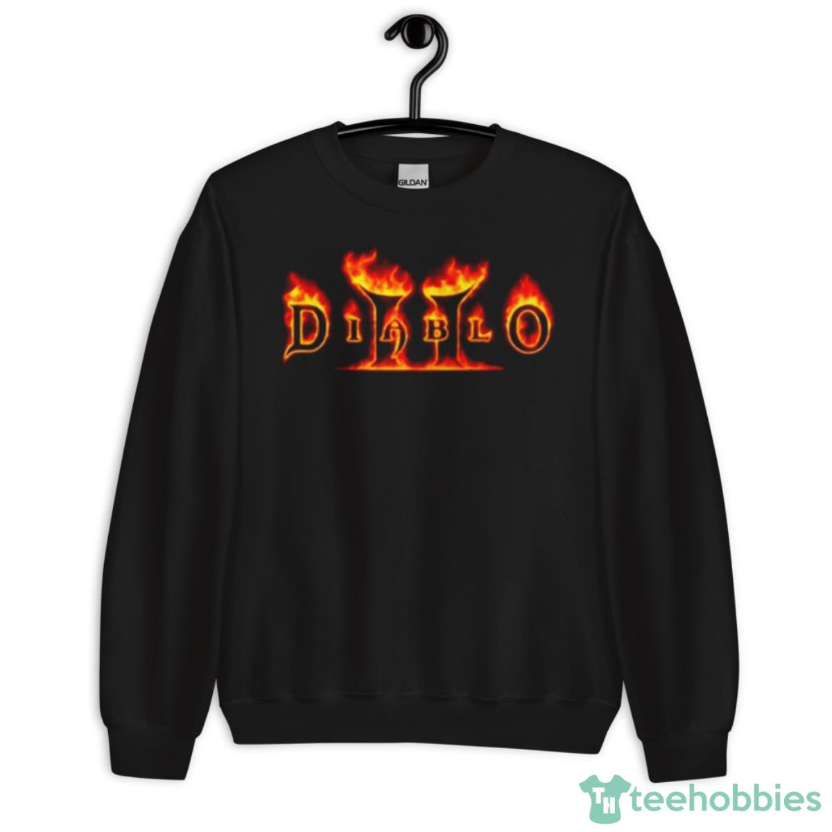  Diablo IV Black Baseball Jersey T-Shirt V-Neck Short