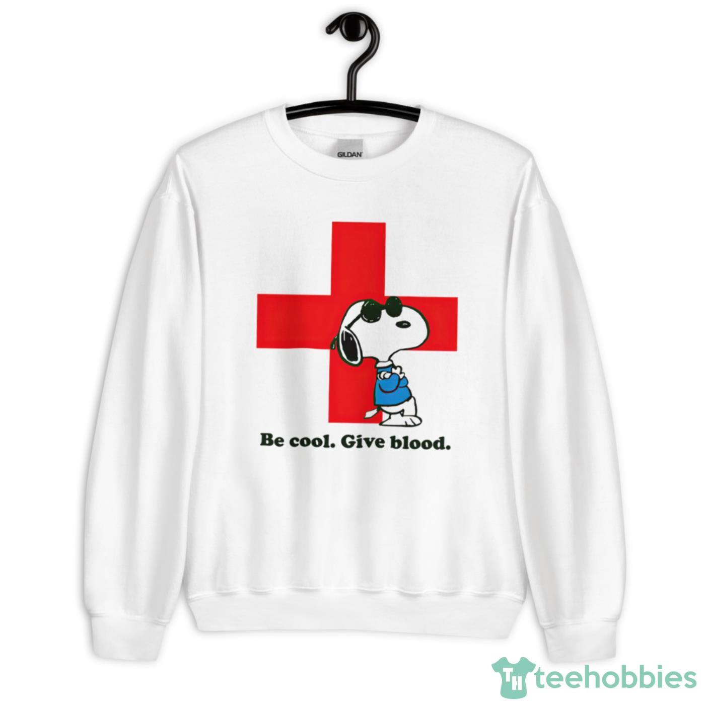 Blood Drive Snoopy Shirt - Unisex Heavy Blend Crewneck Sweatshirt