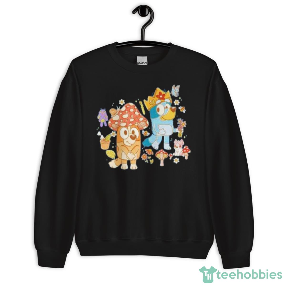 Bluey And Bingo Shirt - Unisex Crewneck Sweatshirt