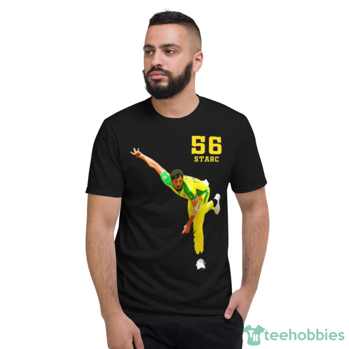 Bowler Australia T20 Cricket T20 World Cup Mitchell Starc Shirt - Short Sleeve T-Shirt