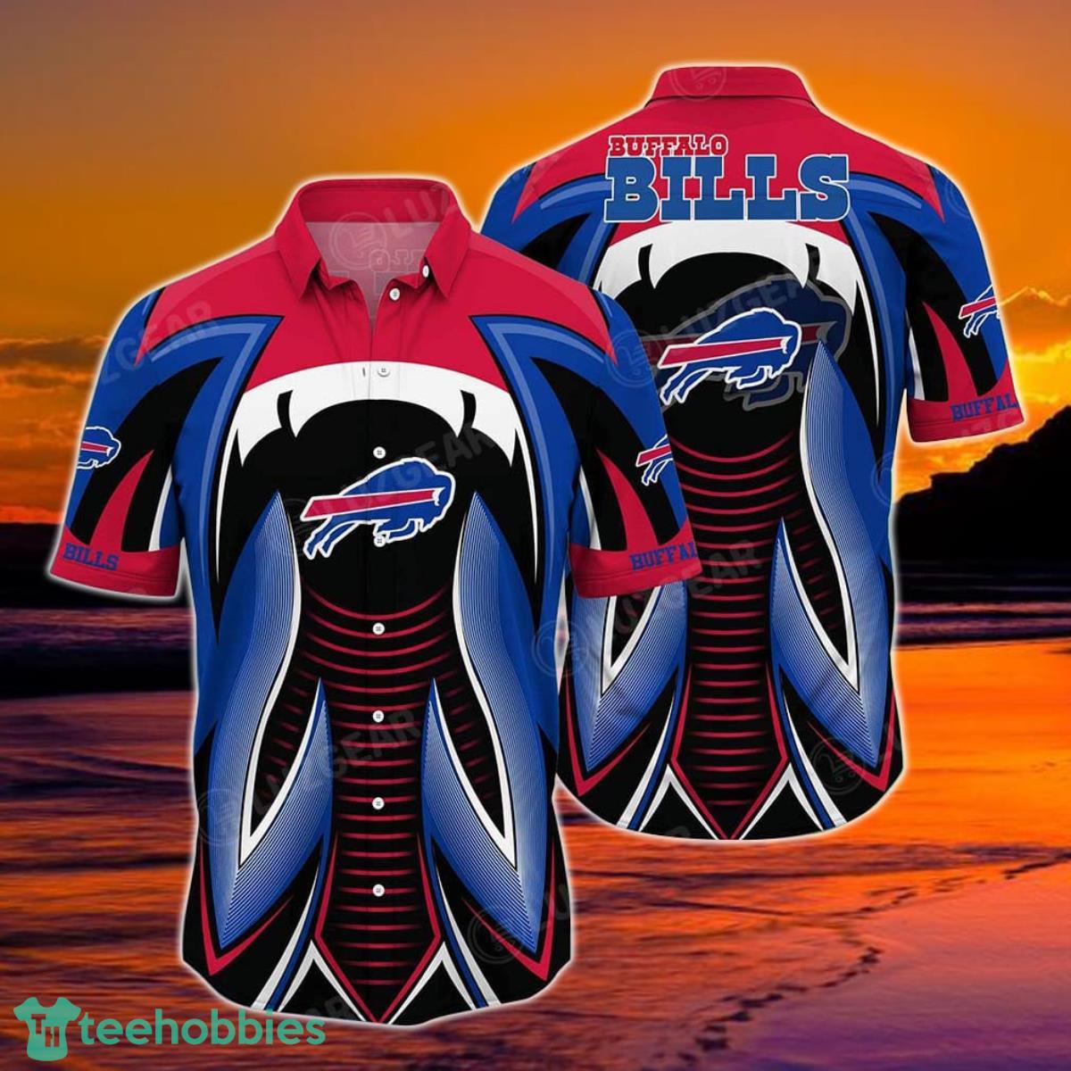 Buffalo Bills NFL Hawaiian Shirt Summer Short Sleeve Button Down Shirt Gift For Best Fans Product Photo 1