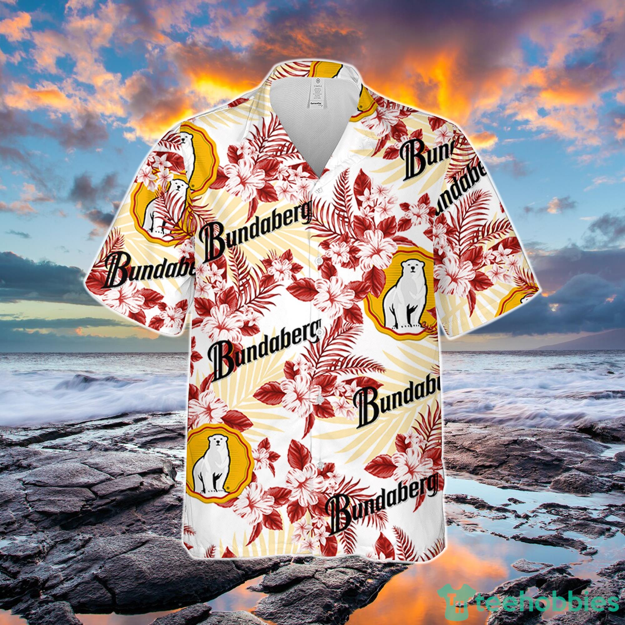 Bundaberg Hawaiian Flowers Pattern Shirt Tropical Aloha Gift For Fan image Bundaberg Hawaiian Flowers Pattern Shirt Tropical Aloha Gift For Fan Product Photo 3