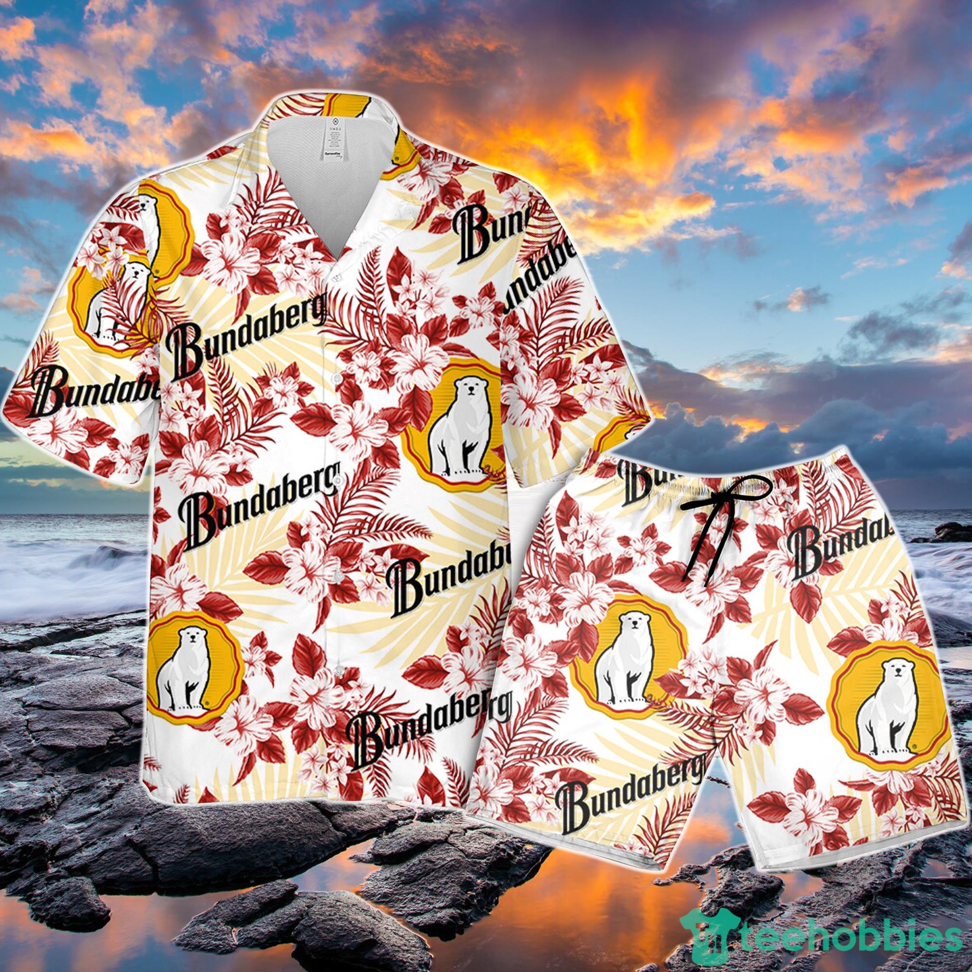 Bundaberg Hawaiian Flowers Pattern Shirt Tropical Aloha Gift For Fan Product Photo 1