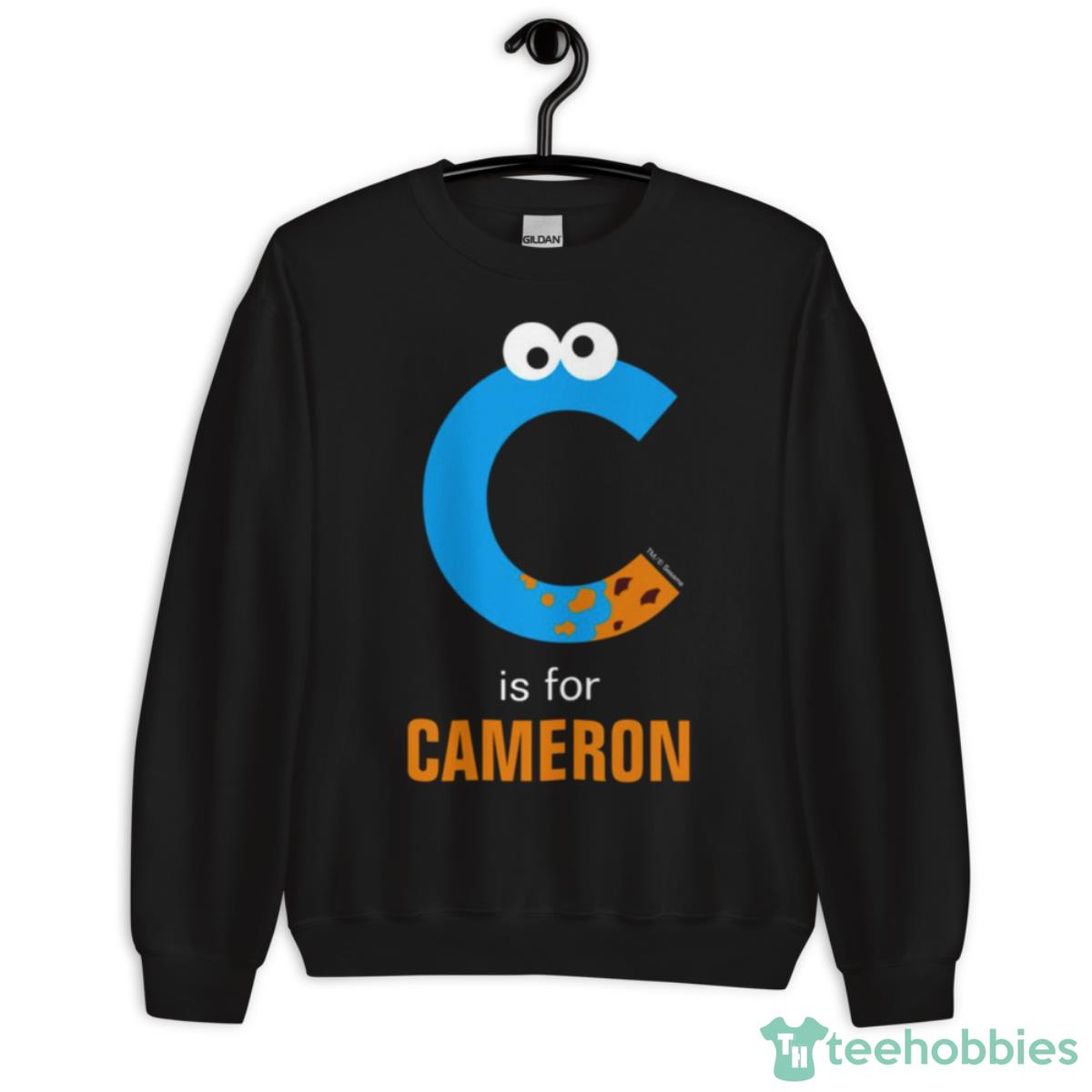 C Is For Cookie Monster Baby Sesame Street Shirt - Unisex Crewneck Sweatshirt