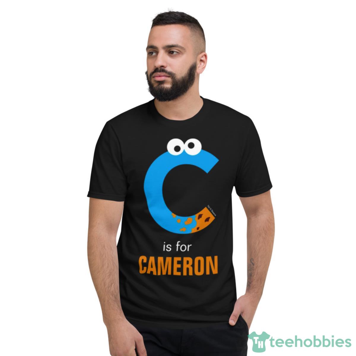 C Is For Cookie Monster Baby Sesame Street Shirt - Short Sleeve T-Shirt