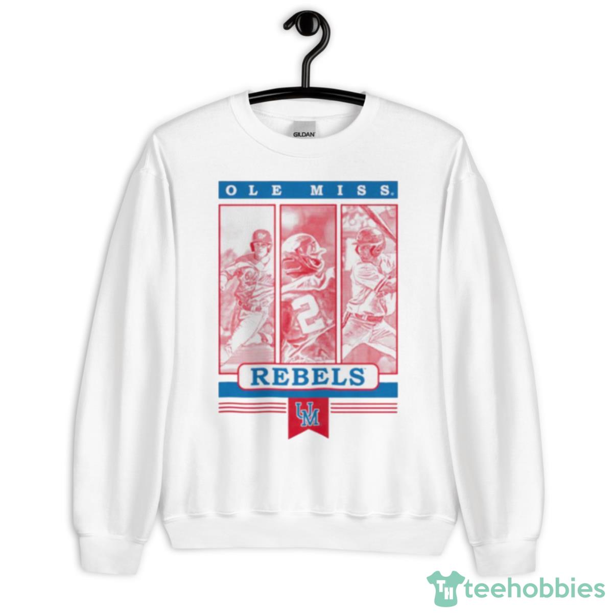 Calvin Harris Watercolor Panels Ole Miss Rebels Shirt - Unisex Heavy Blend Crewneck Sweatshirt