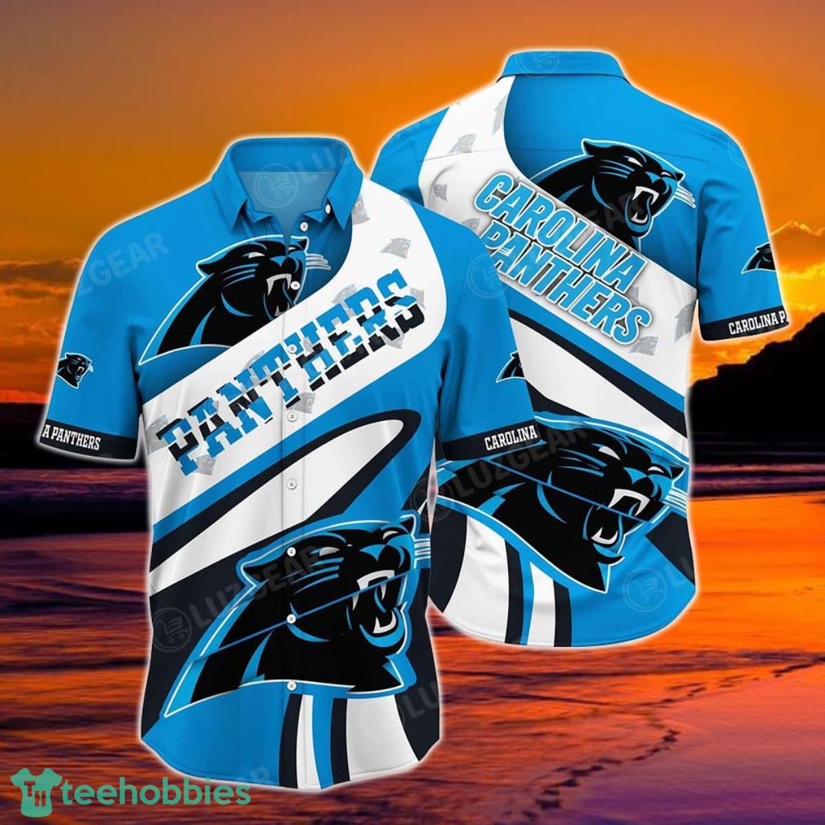 Carolina Panthers NFL Beach Shirt For Sports Best Fans This Summer NFL Hawaiian Shirt Product Photo 1