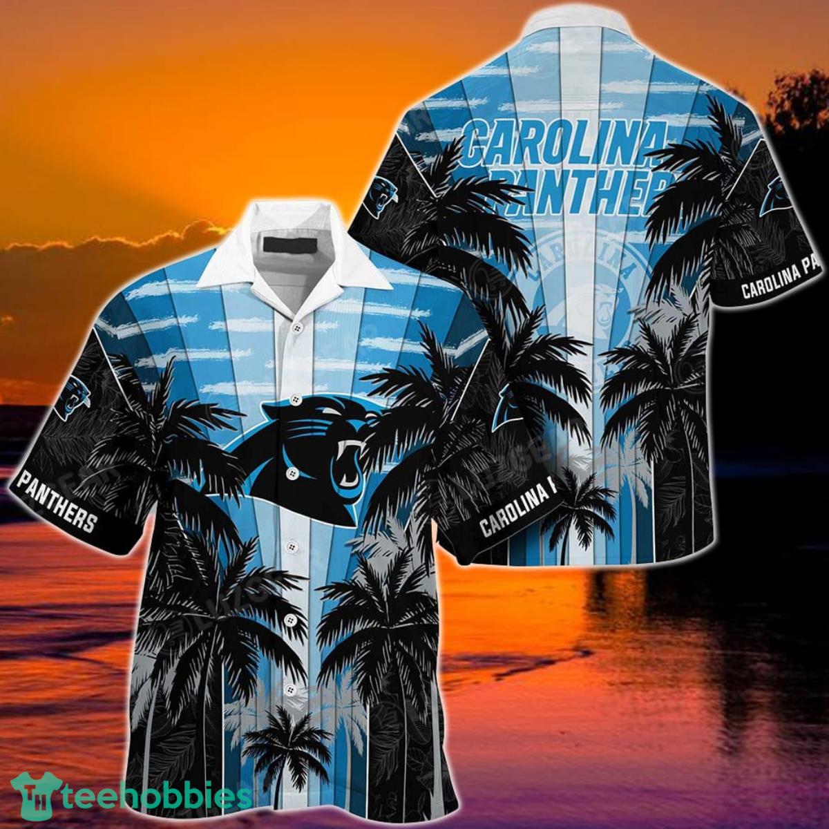 Carolina Panthers NFL Football Hawaiian Shirt, Trending Beach Shirt Style For Big Fans Product Photo 1
