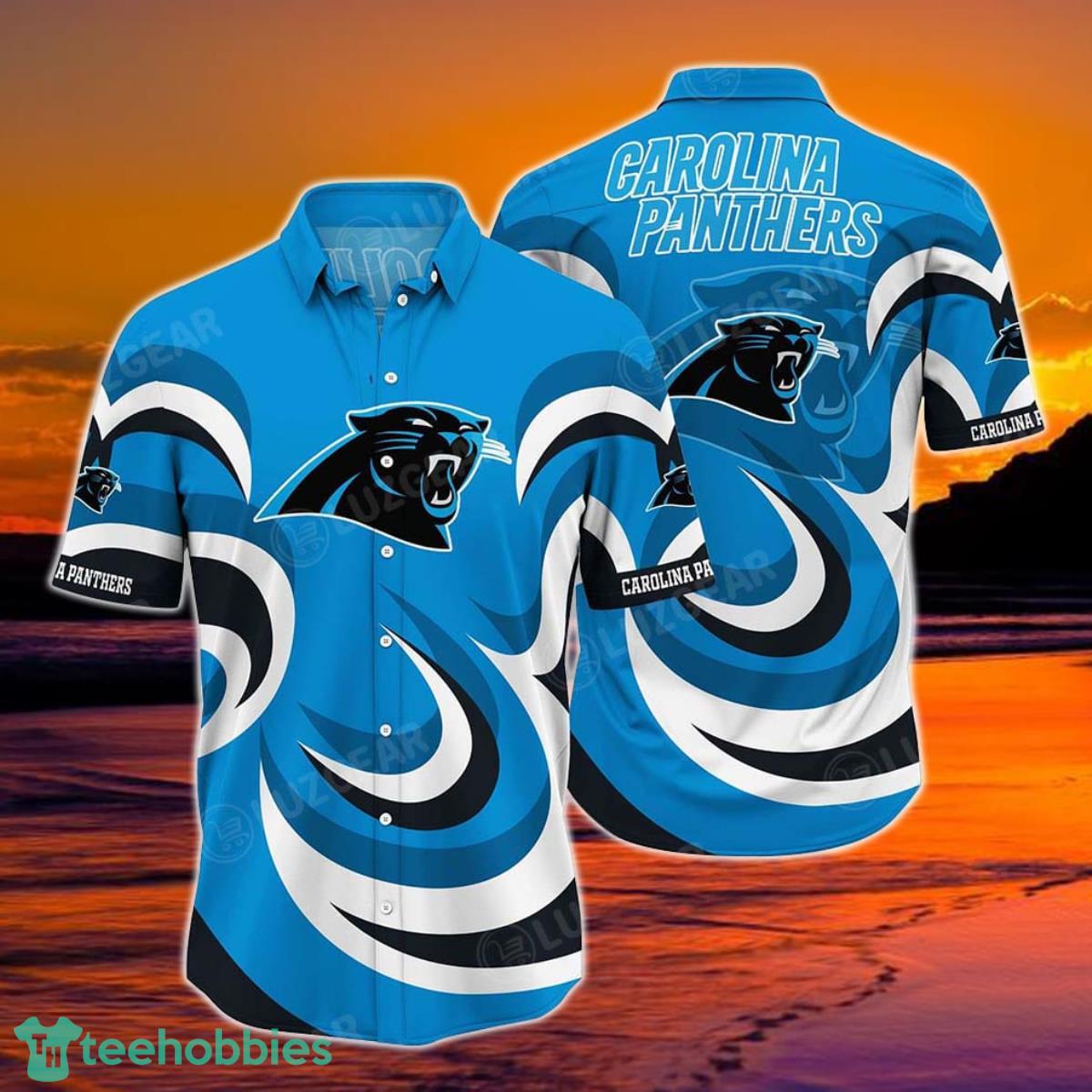 Carolina Panthers NFL Hawaiian Shirt Short Style Hot Summer For Awesome Fans Product Photo 1