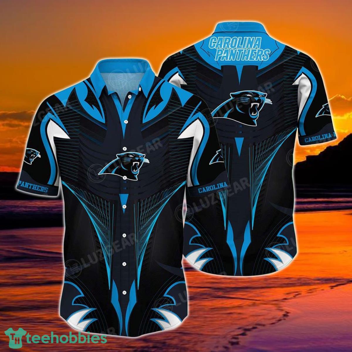 Carolina Panthers NFL Hawaiian Shirt, Trending Beach Shirt Short Style For Awesome Fans Product Photo 1