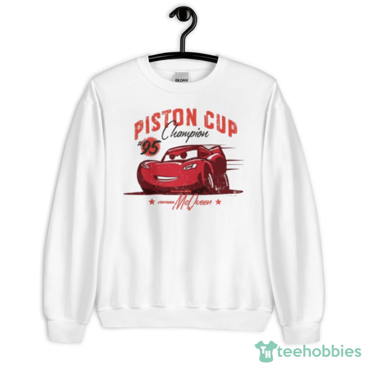 Cars Movie 3 Lightning Mcqueen 95 Piston Cup Champ Shirt - Unisex Heavy Blend Crewneck Sweatshirt