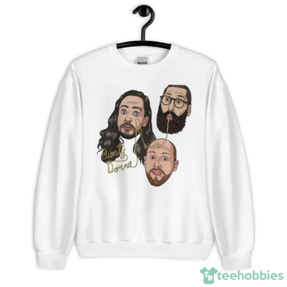 Cartoon Art Aunty Donna Shirt - Unisex Heavy Blend Crewneck Sweatshirt