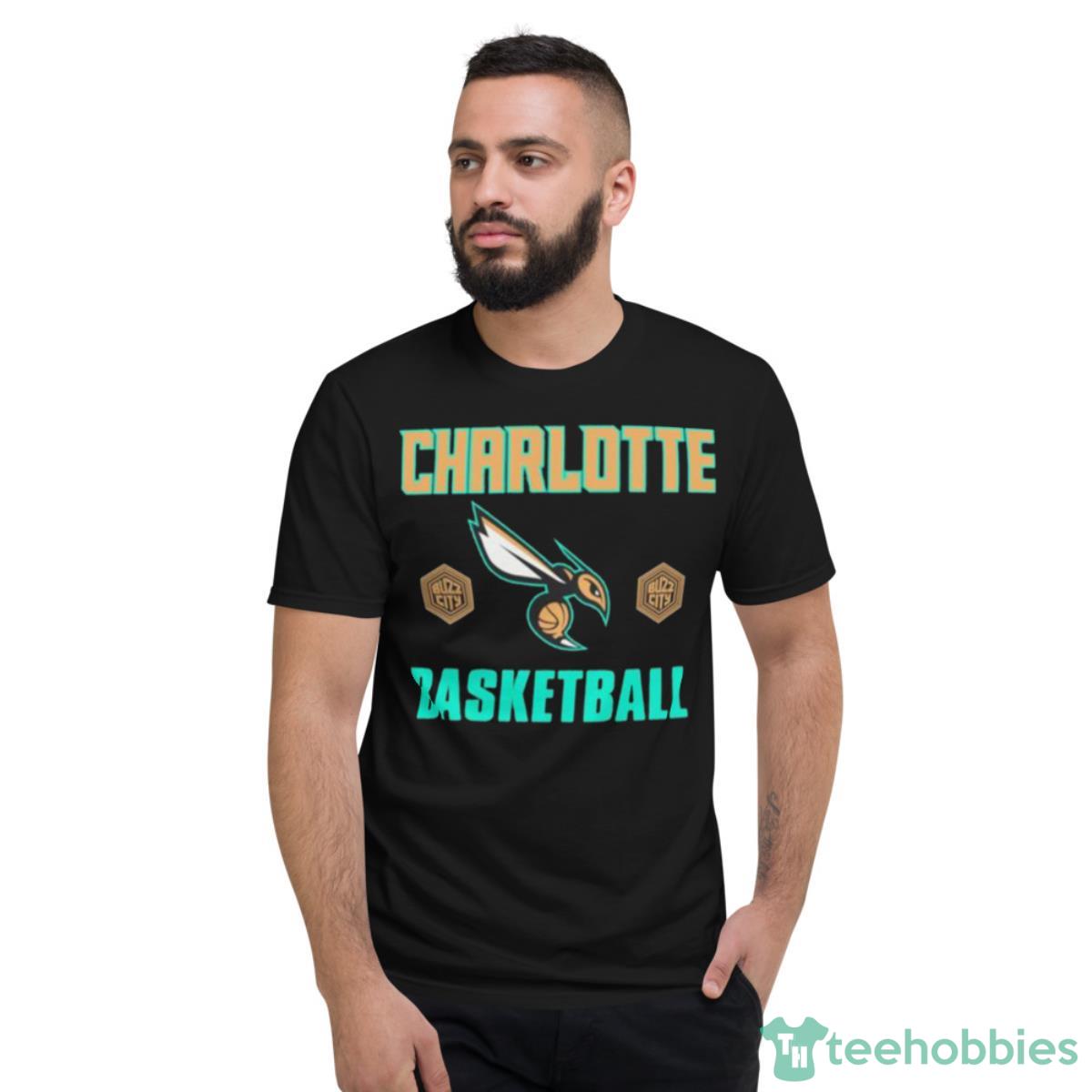 Charlotte Hornets ’47 2023 City Edition Backer Franklin Shirt - Short Sleeve T-Shirt
