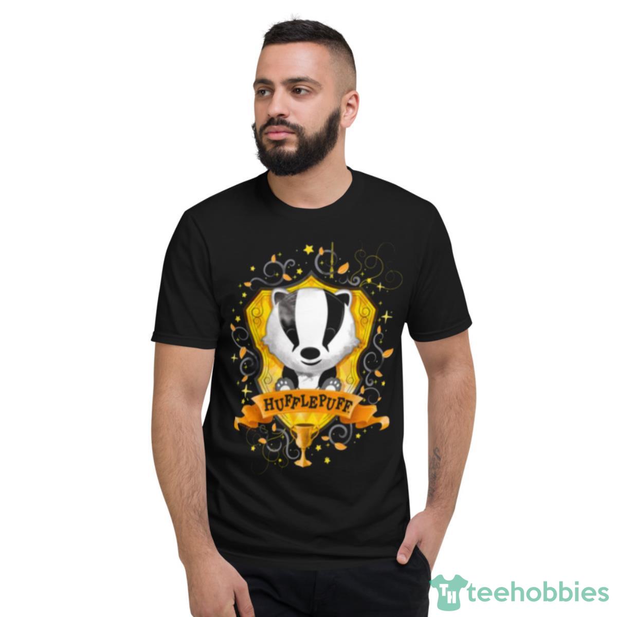 Charming Hufflepuff Crest Hp Potter Shirt - Short Sleeve T-Shirt