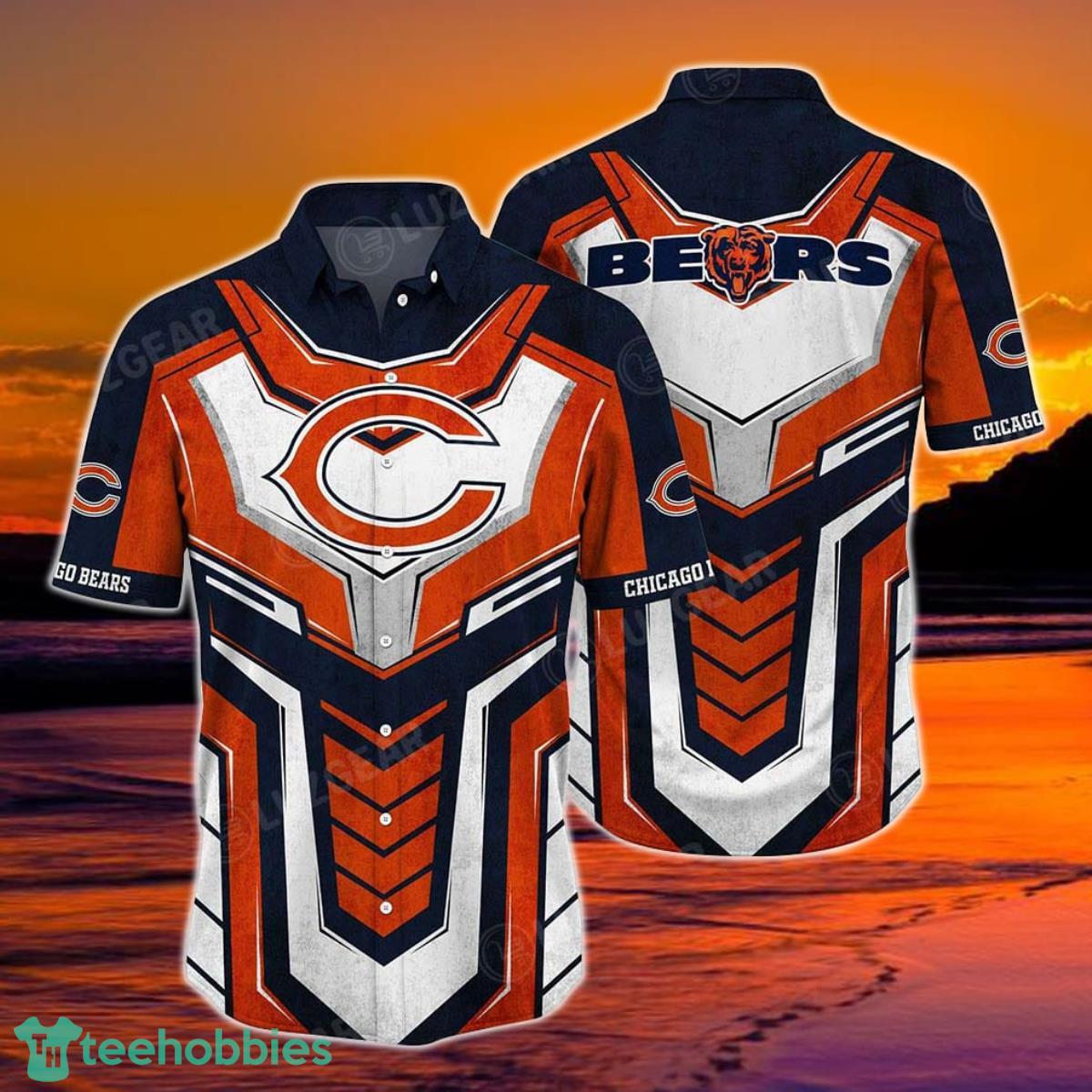Chicago Bears NFL Hawaiian Shirt 3D For Awesome Fans Product Photo 1