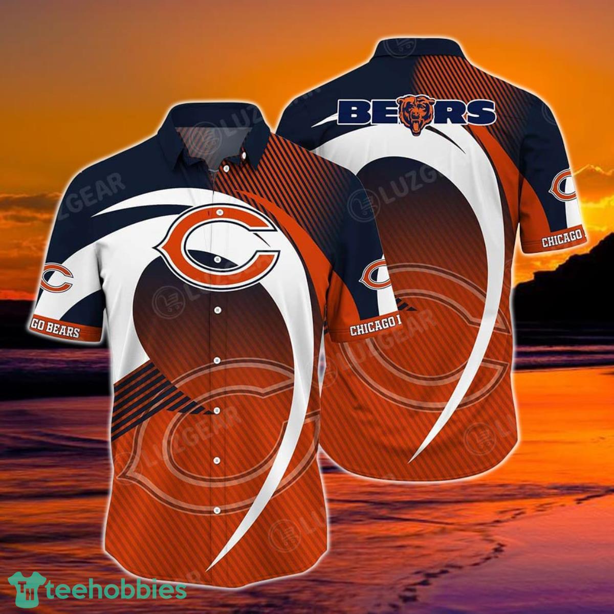 Chicago Bears NFL Hawaiian Shirt, New Hot Trending Summer Beach Shirt Best Gift For Fan Product Photo 1