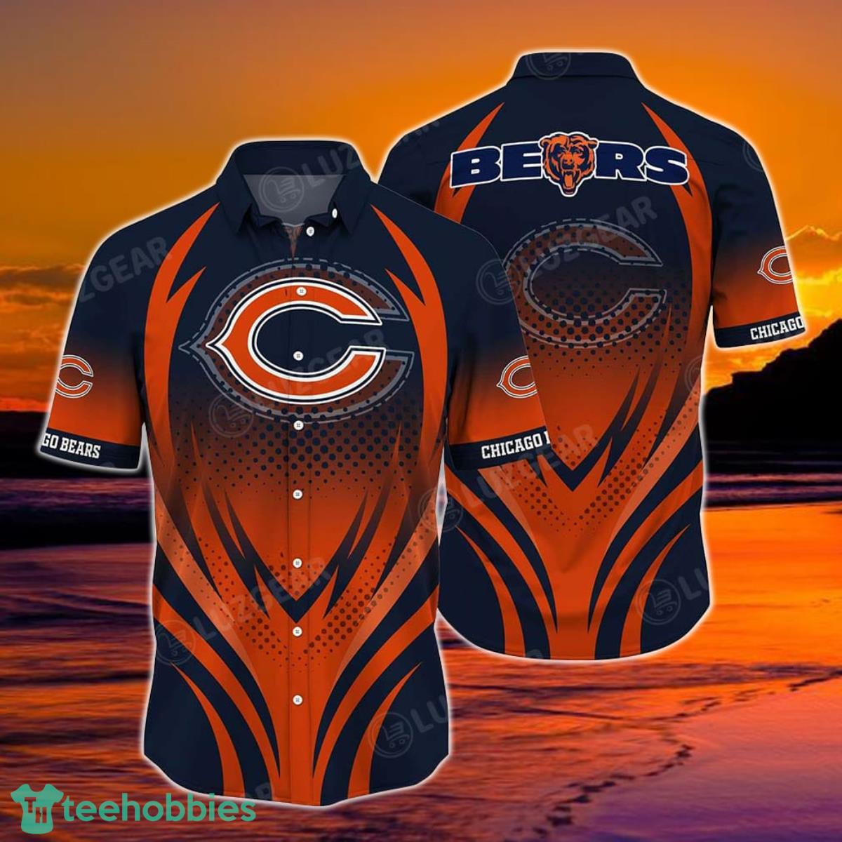 Chicago Bears NFL Hawaiian Shirt Short Style Hot Trending Summer For Awesome Product Photo 1