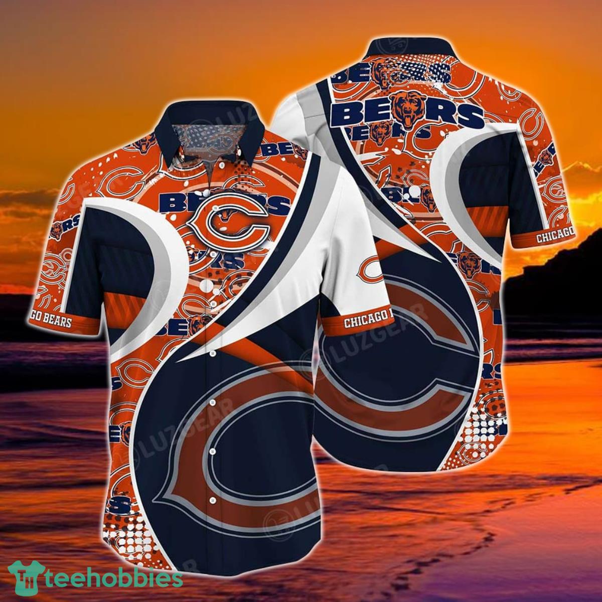 Chicago Bears NFL Hawaiian Shirt Short Style Summer For Awesome Fans Product Photo 1