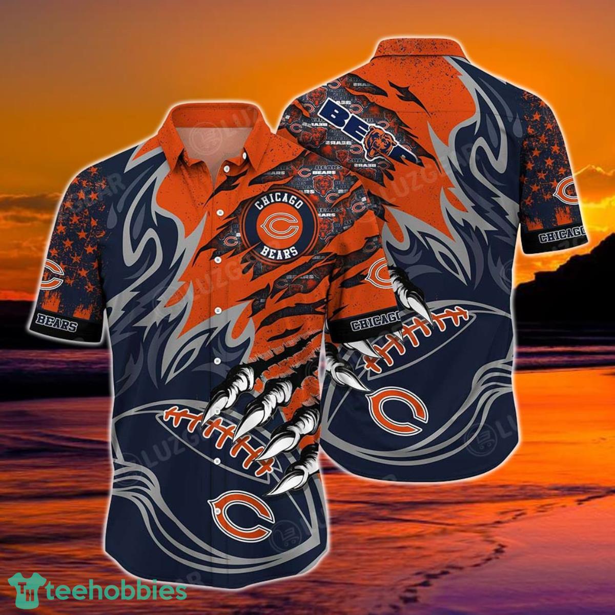 Chicago Bears NFL Hawaiian Shirt Style Vintage Summer Beach Shirt Best Gift For Fans Product Photo 1
