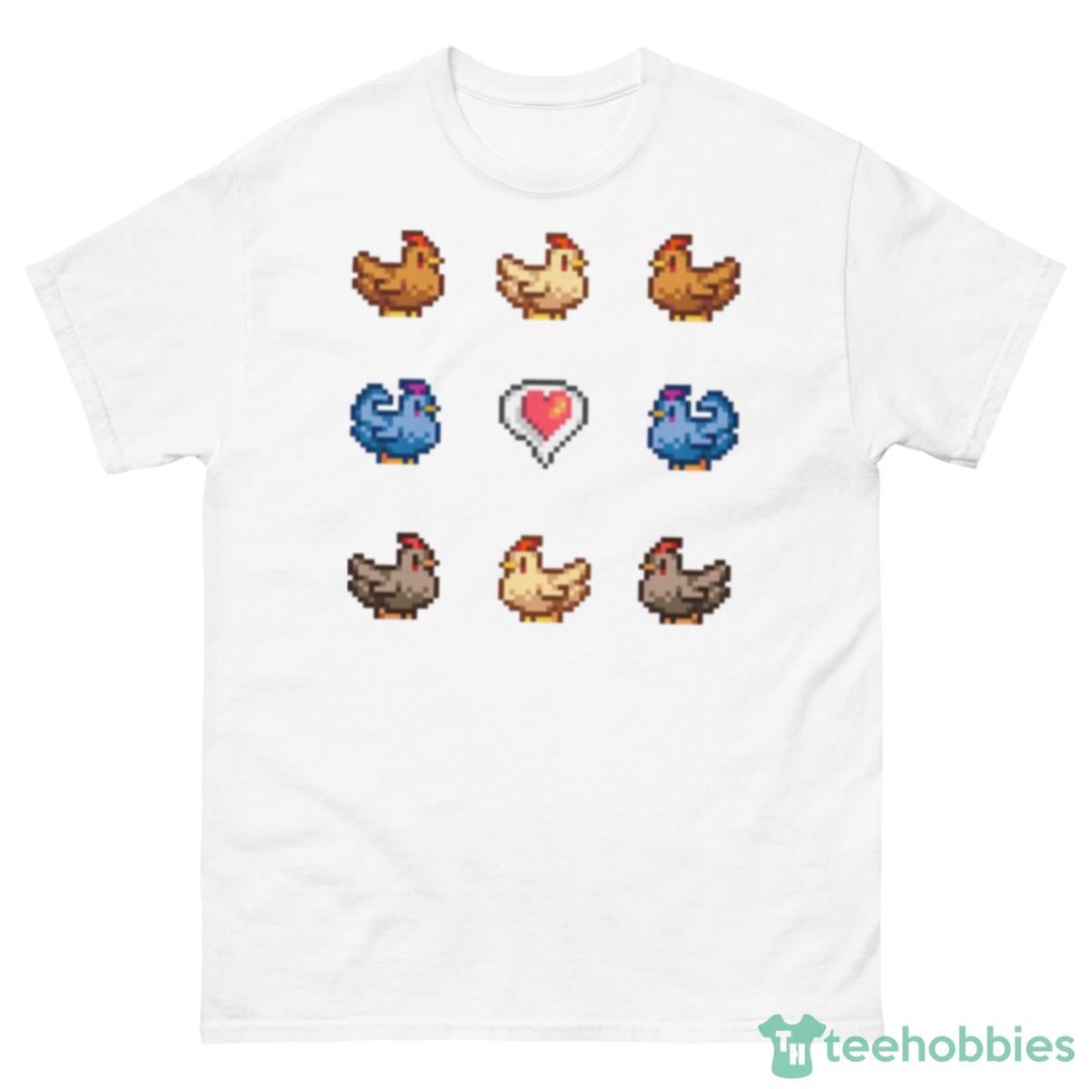 Chickens Stardew Valley Shirt - 500 Men’s Classic Tee Gildan