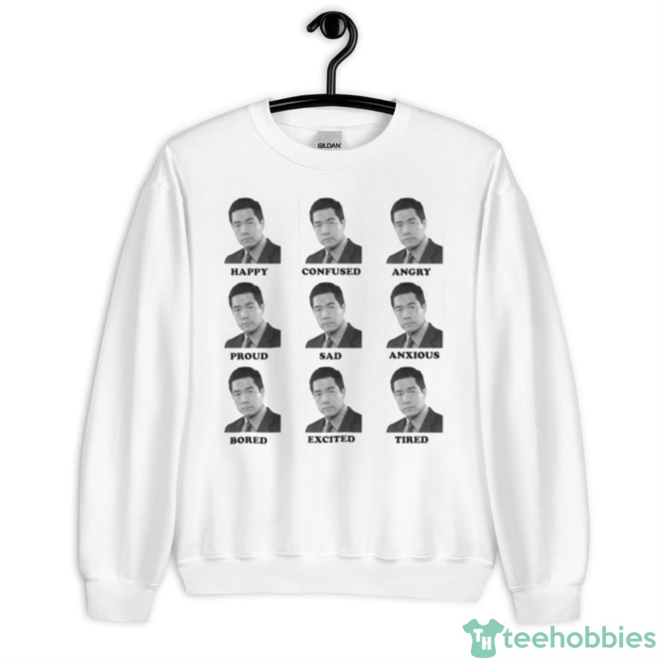 Cho Emotes The Mentalist Tv Show Shirt - Unisex Heavy Blend Crewneck Sweatshirt