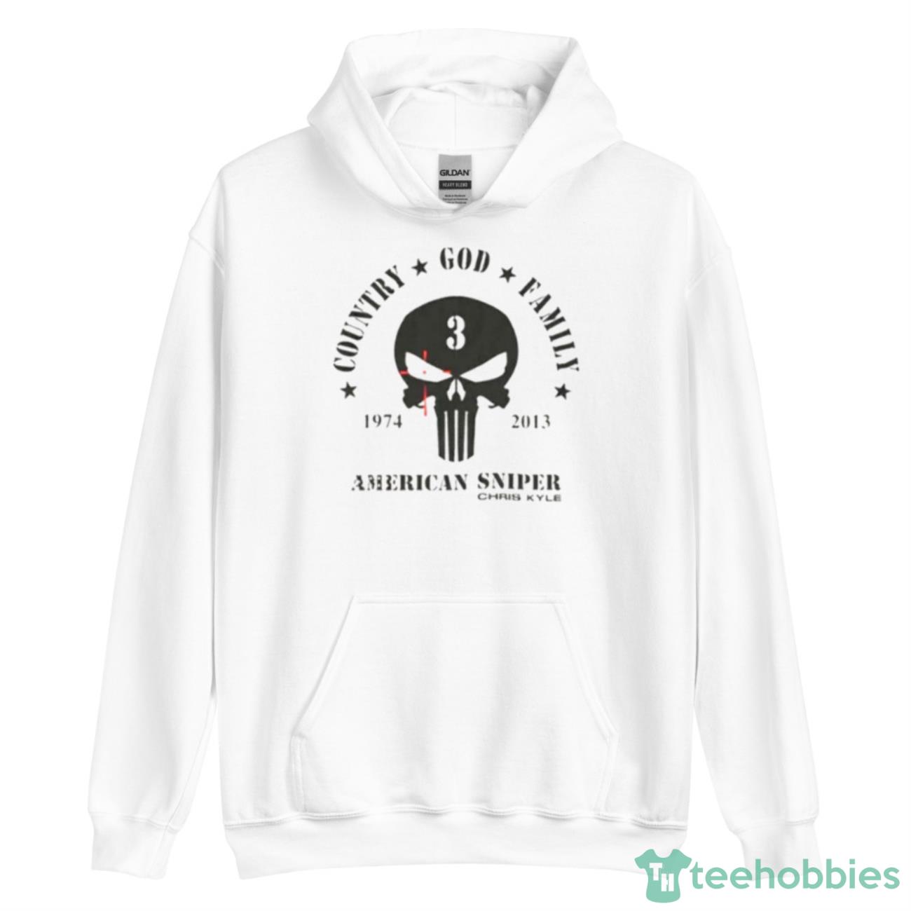 Chris Kyle American Sniper Tribute Navy Seals Team Shirt - Unisex Heavy Blend Hooded Sweatshirt