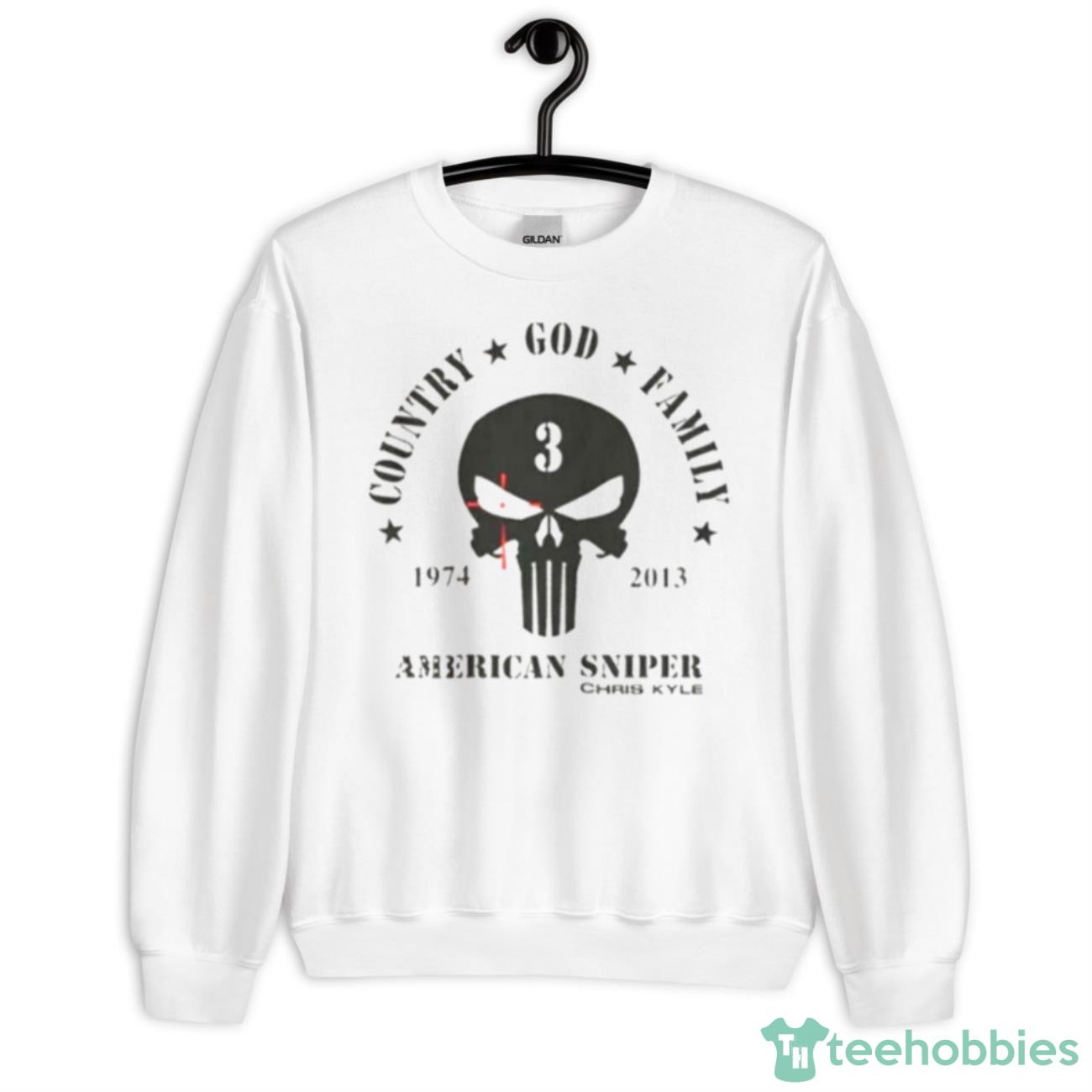 Chris Kyle American Sniper Tribute Navy Seals Team Shirt - Unisex Heavy Blend Crewneck Sweatshirt