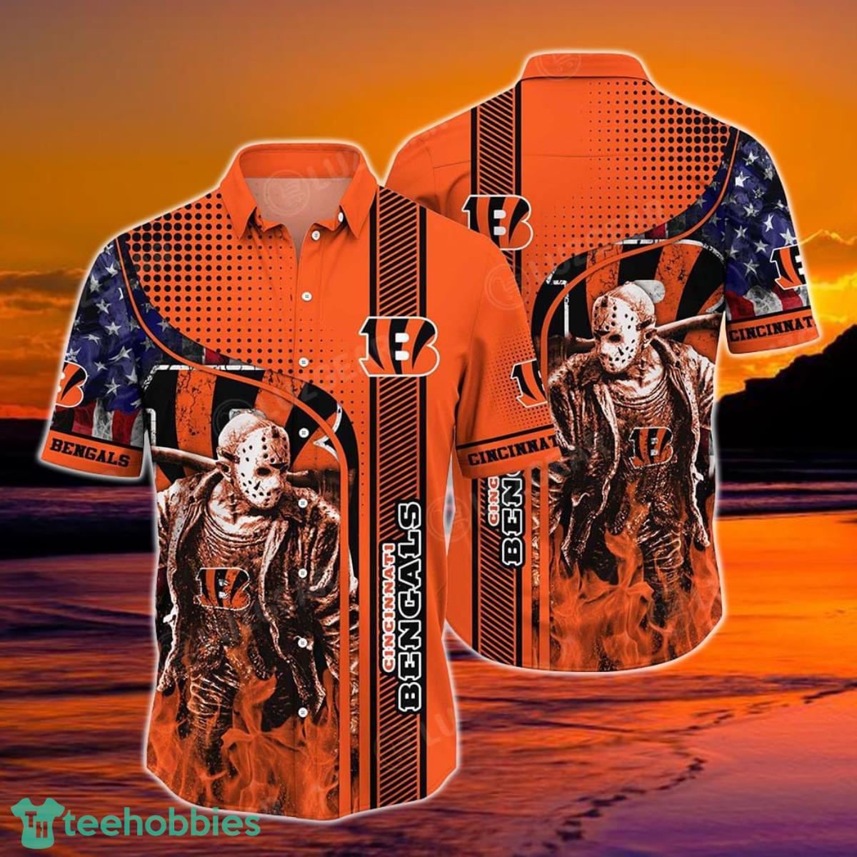 Cincinnati Bengals NFL Hawaiian Shirt Hornor Trending Best Gift For Fans Product Photo 1